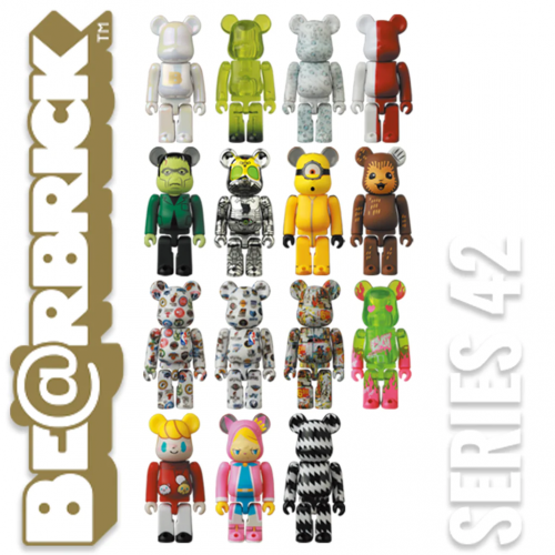 BEARBRICK series 42 sealed case100%sur