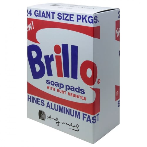 Bearbrick ANDY WARHOL "Brillo" 1000%