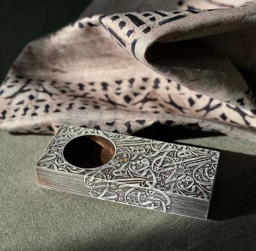 مبخرة خشب 100 ٪ ابيض