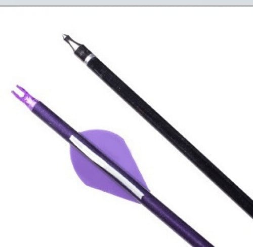 اسهم مخلوط كربون مع فايبرجلاس لون بنفسجي