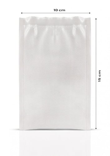 100 كيس لجهاز التغليف بسحب الهواء 10*15 سم