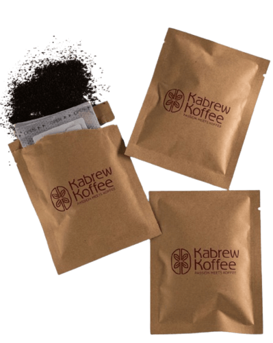 اظرف قهوة مقطرة بيج 10*12.5 (100) حبة