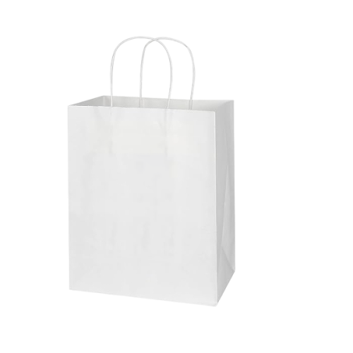 مجموعة (12) أكياس الهدايا والتوزيعات الفاخرة أبيض...