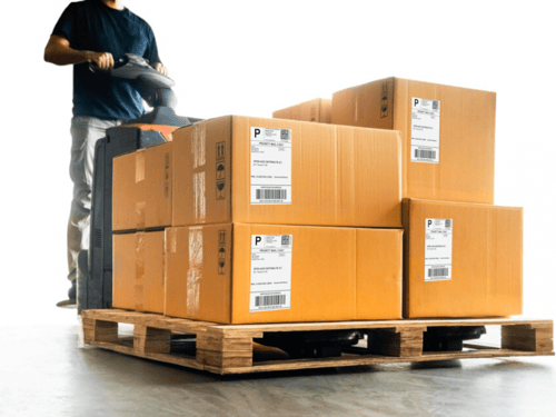 8 لفات ورق لاصق حراري 500 ملصق لكل لفة مقاس 100*15...