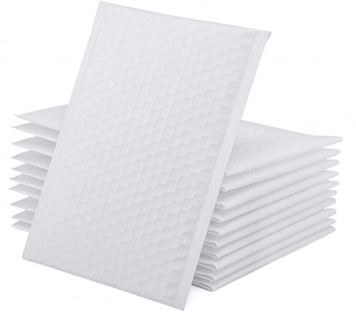 (10) اظرف شحن ابيض 11*13 سم