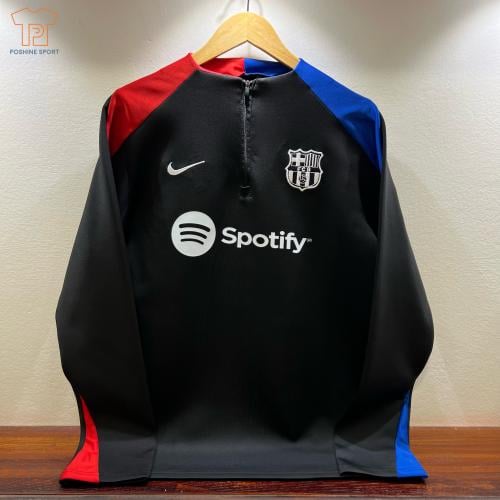 سويتر نادي برشلونة أسود