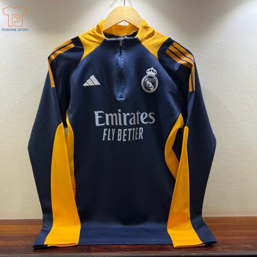 سويتر نادي ريال مدريد كحلي