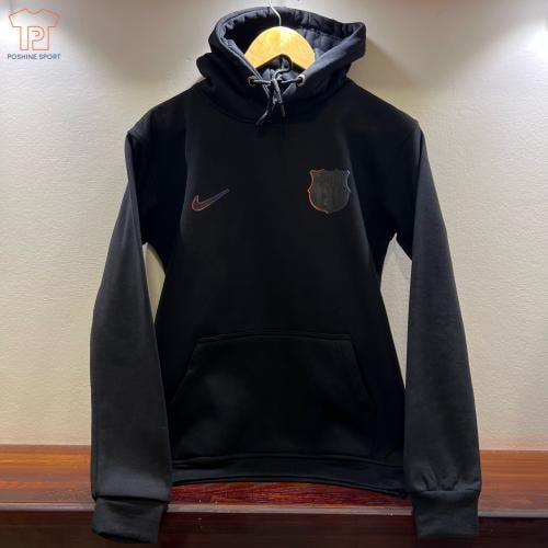 هودي برشلونة أسود