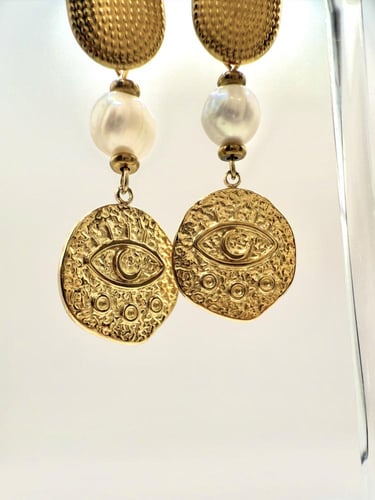 حلق لؤلؤ طويل رمضاني