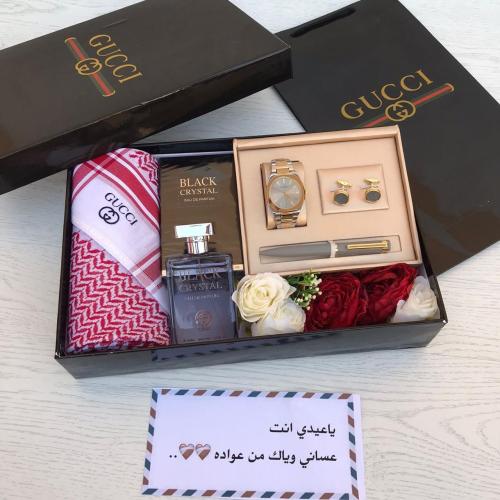 بوكس شماغ وساعة
