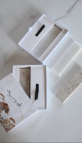 مبخر الرخام مع البخور