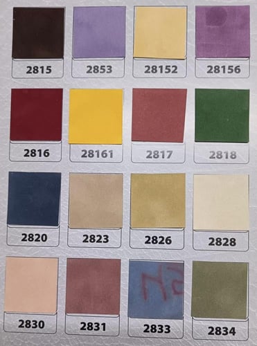 عطر 30 مل بغطاء مخمل جميع الالوان