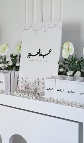 لوحة كبير بالاسم البارز