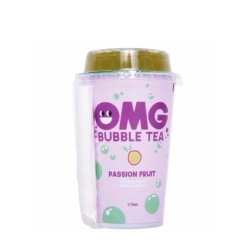 او ام جي شاي بابل باشن فروت وتفاح - OMG BUBBLE TEA...