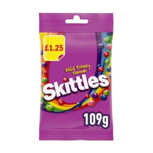 حلوى سكتيلز بالتوت البري - Skittles Chewy Wild Ber...