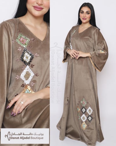 جلابية شتوي موديل DJ#:011