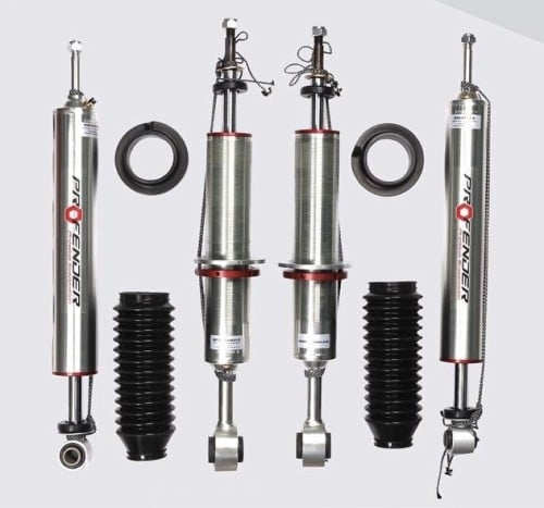 طقم اربع مساعدات بروفندر أمامية و خلفية 2.5 لاندكر...