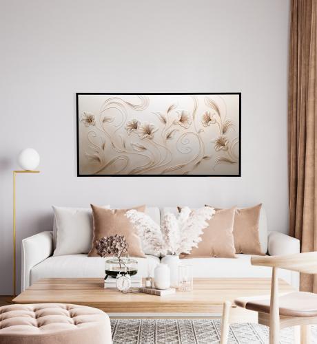 Wall panel of gypsum