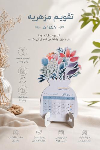 The Flower Calendar 1447 AH