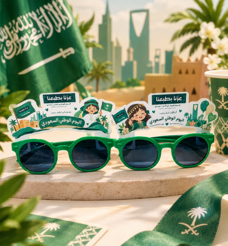 نظارات اليوم الوطني السعودي للأطفال