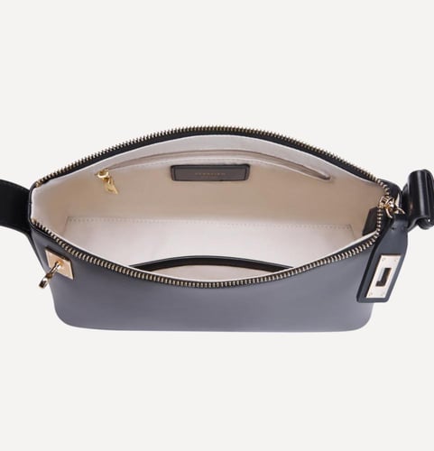 Gold Black Hobo Bag - verafiedny