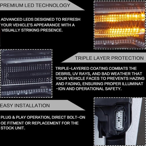 طقم شمعات امامية جراند شيروكي (2016 - 2020) فل زنو...