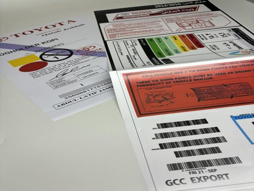 بكج استكرات هايلوكس 2016-2024 وسط بصورة