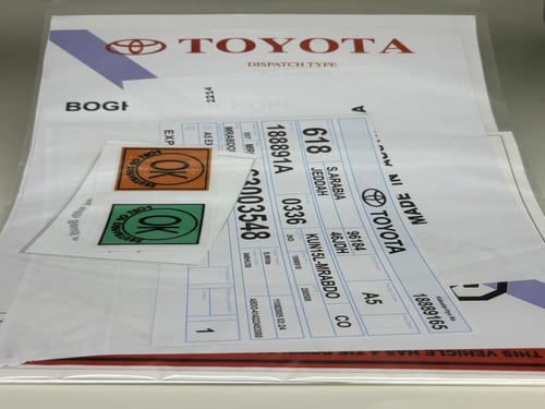 بكج استكرات لاند كروزر 2008-2015 وسط بصورة