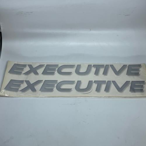 طقم استكر ابواب Executive فضي كامري 2003-2004