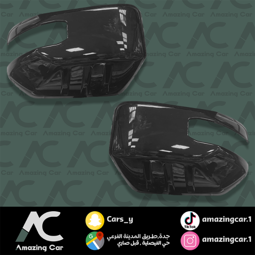غطا مراية جيتور T2 اسود لماع