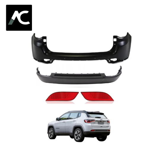 صدام خلفي كومباس مع دفيوزر وعواكس 2018-2021 درجة ا...