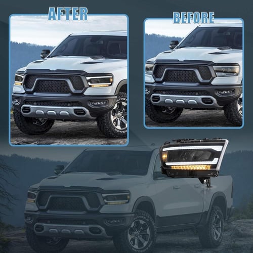 طقم شمعات دودج رام 1500 الجيل الخامس (2019 -2024