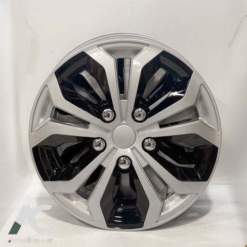 طقم طيس رصاصي على اسود عمومي ( مقاس 15 تايواني )