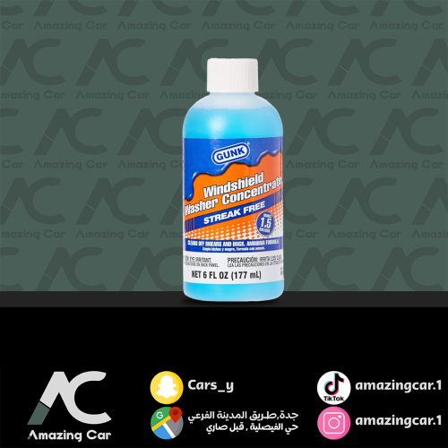 ماء مساحات وتنظيف GUNK