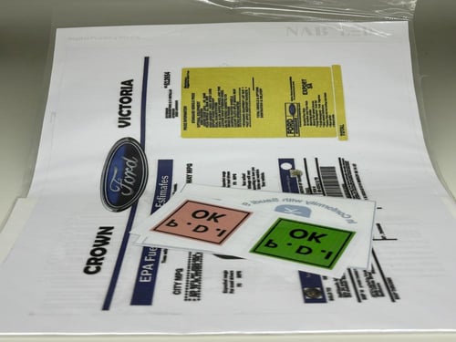 بكج استكرات فورد فكتوريا 1997-2012 وسط بصورة