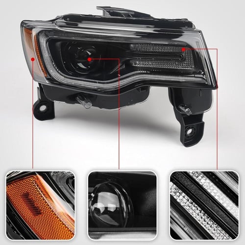 طقم شمعات امامية جراند شيروكي (2016 - 2020) فل زنو...