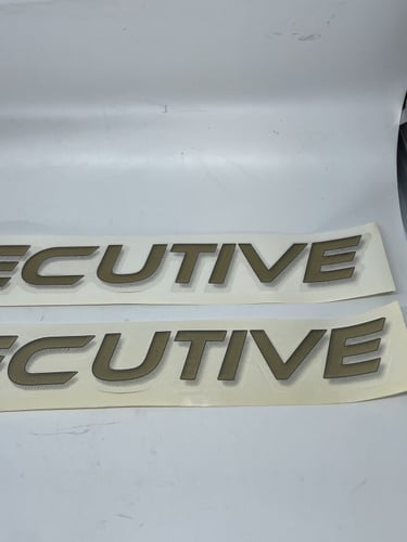 طقم استكر ابواب Executive ذهبي كامري 2003-2004