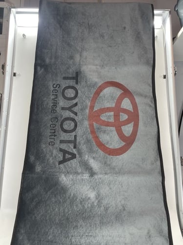 شال طبلون تويوتا رمادي