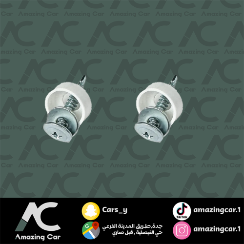 كلبس لوحة مع مسمار (حبتين)