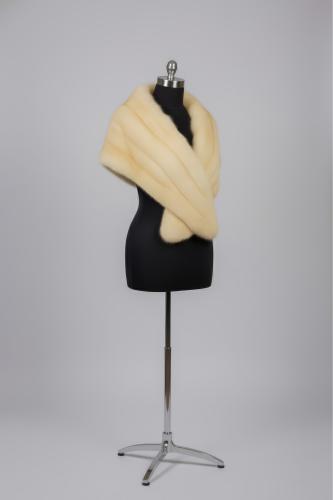 Fox beige scarf