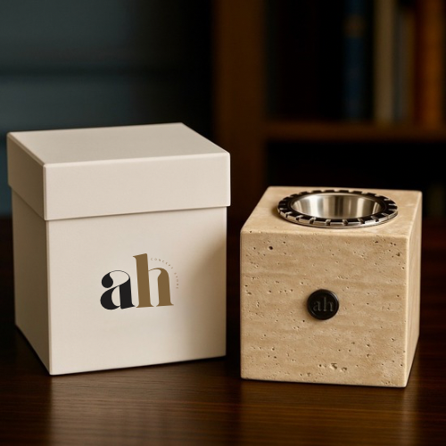 Traventino incense burner