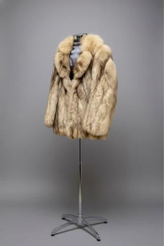 Fox fur jacket