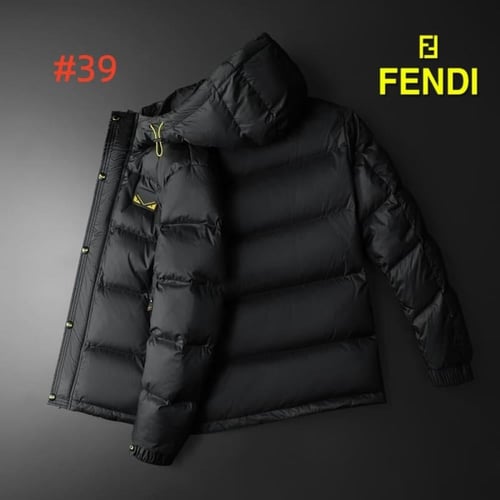 جاكيت فيندي أسود أنيق