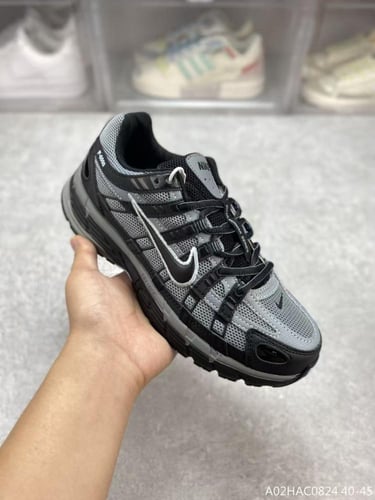 نايكي p6000 اسود رمادي