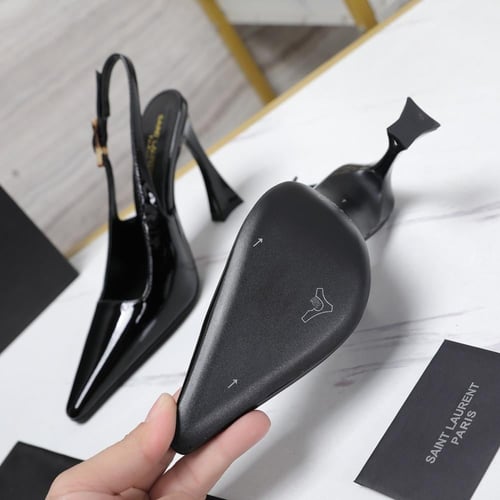 سان لوران كعب عالي اسود