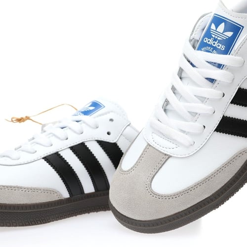 اديداس سامبا أبيض فخم