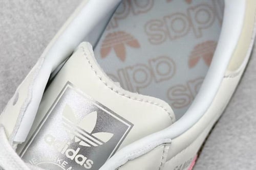 اديداس سامبا أبيض و زهري