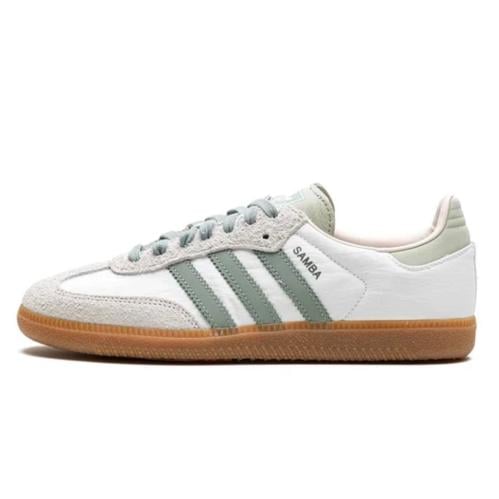 اديداس سامبا ابيض و اخضر مميز