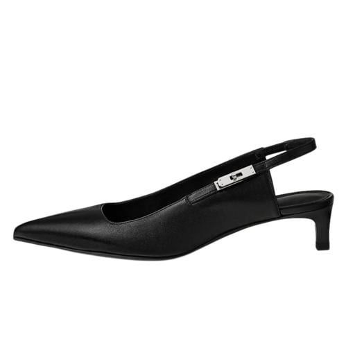 ايرميز كعب عالي أسود فخم