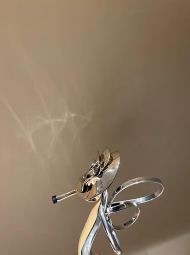 فالينتينو كعب عالي سيلفر